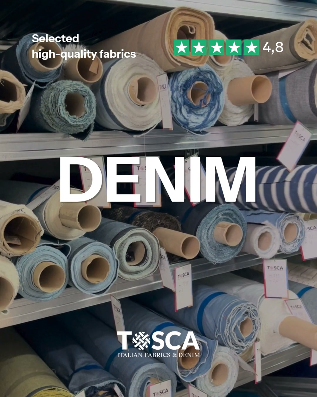 DENIM and many other premium fabrics for your collection or business.