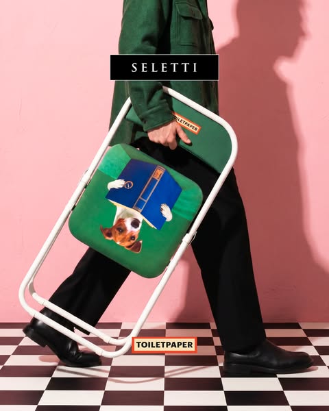 TOILETPAPER PETS FOLDING CHAIR