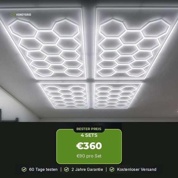 4 Sets – 70 % Rabatt, 90 € pro Set