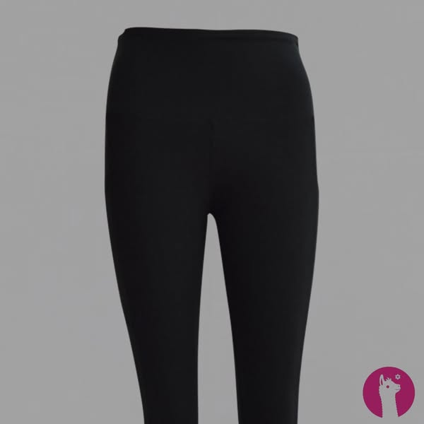 Black Magic Pocket Leggings – Plain Black Leggings – Llama Leisure