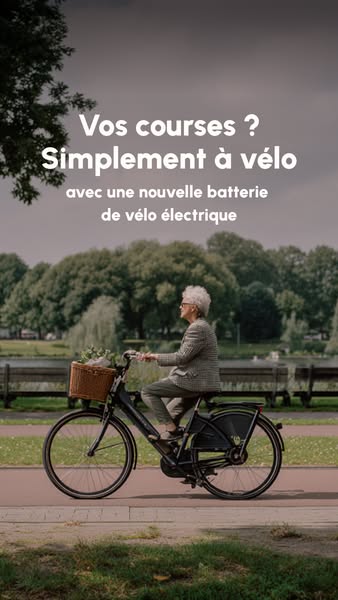 Restez mobile avec une nouvelle batterie !