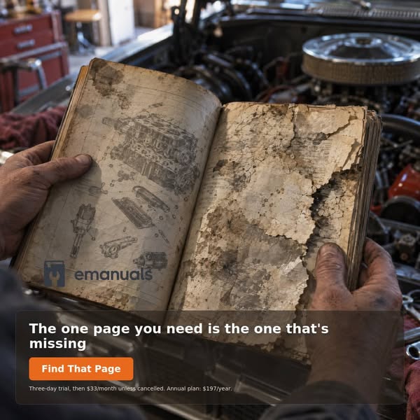 Find the Page Your Manual Is Missing