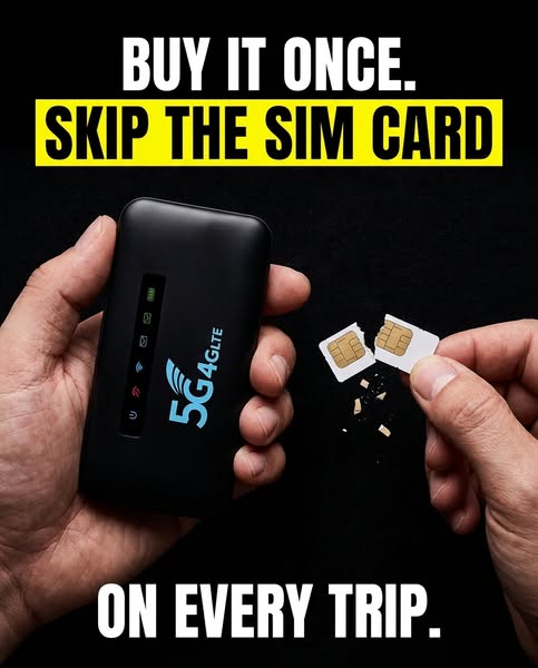 Packed This Instead of Buying a SIM Card