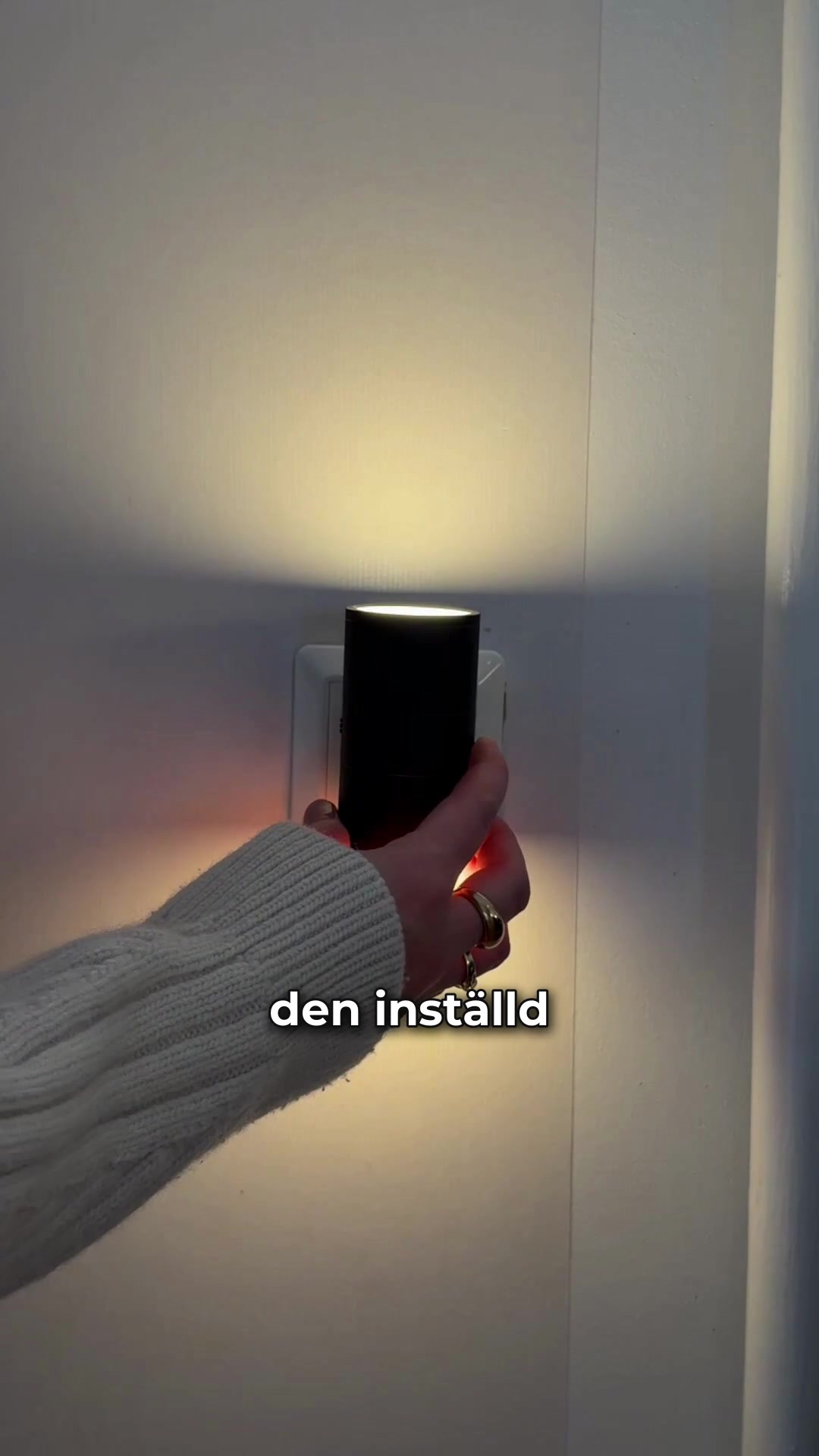 Lika snygg tänd som släckt