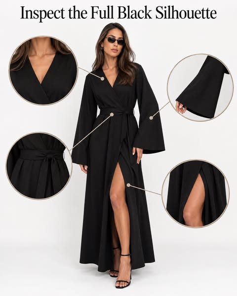 Inspect the Full Black Silhouette