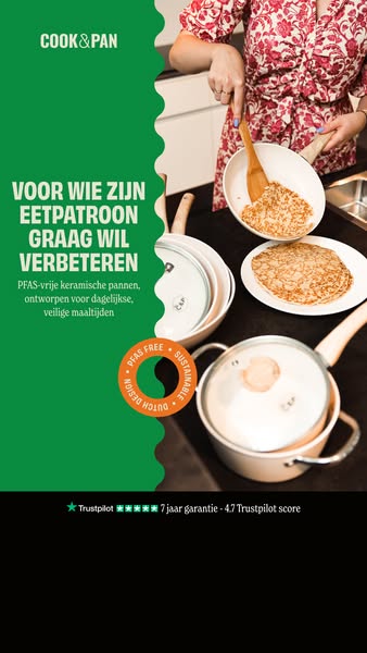 Kook gezond, stijlvol en PFAS-vrij