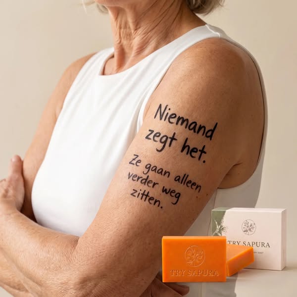 Ze doucht twee keer per dag. Toch vraagt ze ons waarom die geur terugkomt.