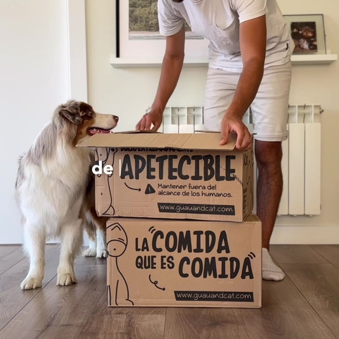 2 €/día es lo que me cuesta darle a mis perros comida natural, sin aditivos ni artificios. Así es GUAU&CAT.