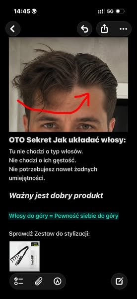 Krótka notatka: hairUP działa