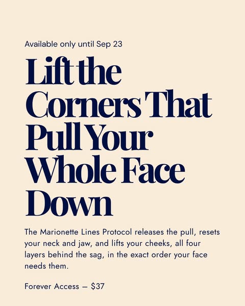 Follow Tina Through All 4 Layers — Start the Protocol Today