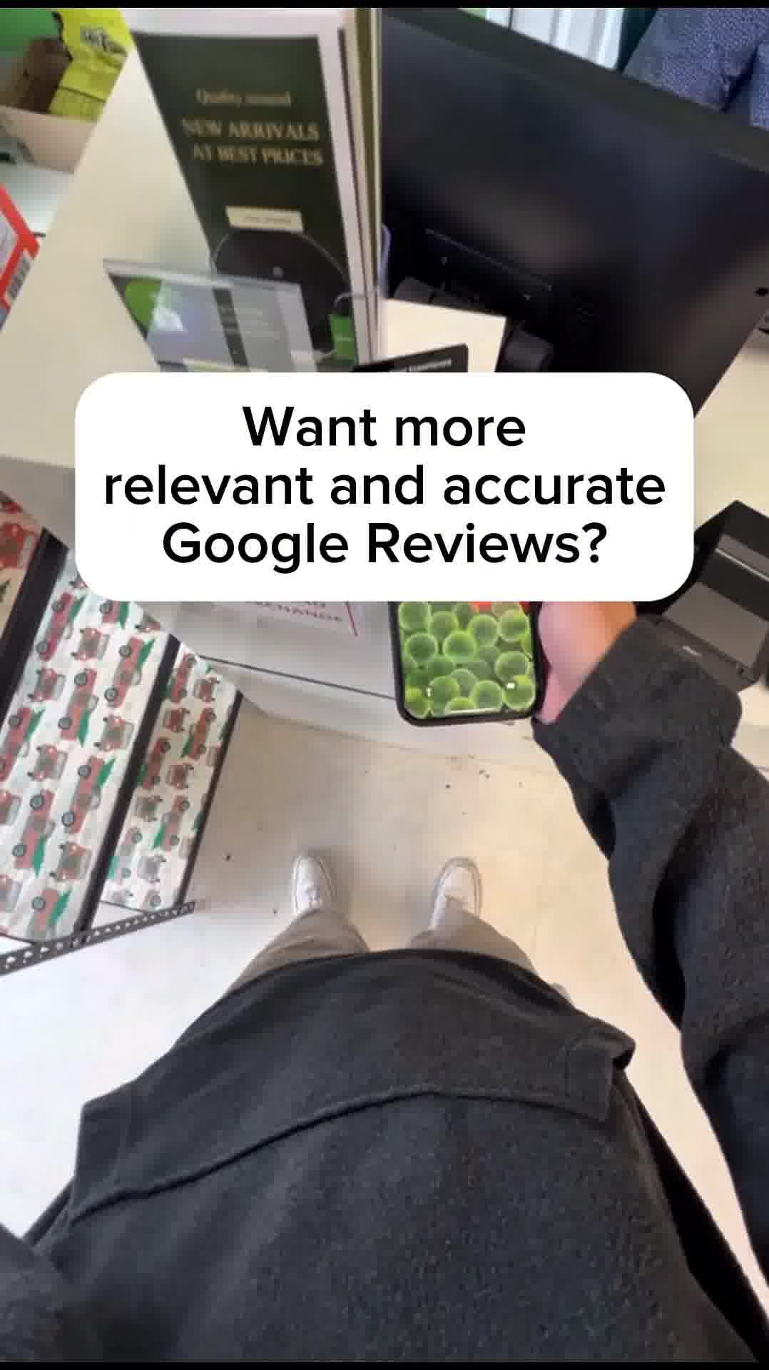 Zappycard Google Review Stand