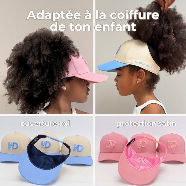 Ne change plus sa coiffure pour une casquette