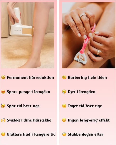 Permanent glat hud uden klinik