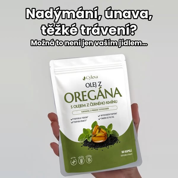 Oregano + černý kmín v jedné formuli