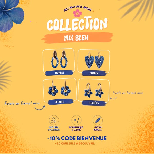 Des bijoux uniques, faits à la main