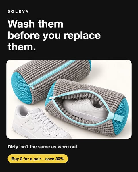 Wash them before you replace them