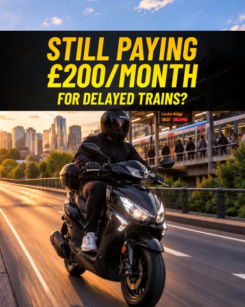 Own a Scooter @ £63/Month Beat The Train Fare