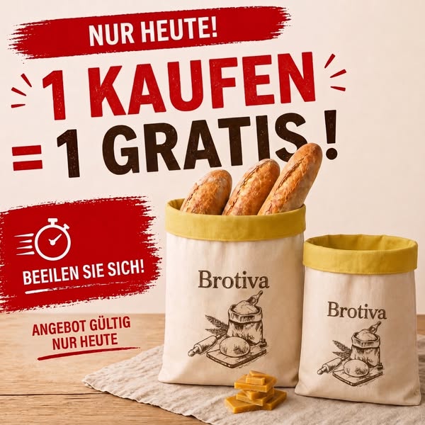 Lesen Sie das, wenn Ihr Brot keine 3 Tage übersteht