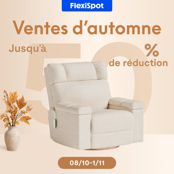 Fauteuils relax jusqu'à -50%
