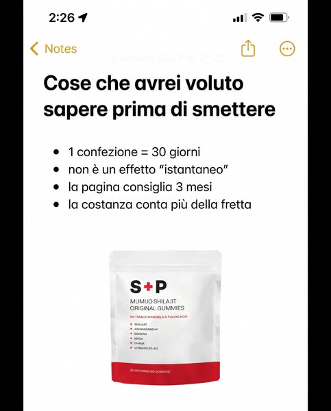 Hai smesso troppo presto?