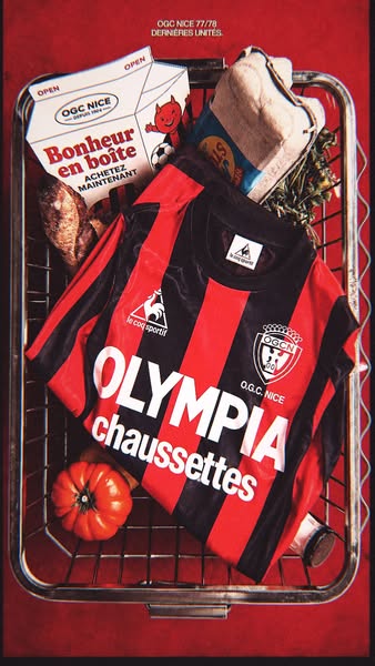 OGC NICE 1977/78 — PAYEZ 2, RECEVEZ LE 3ᵉ GRATUIT