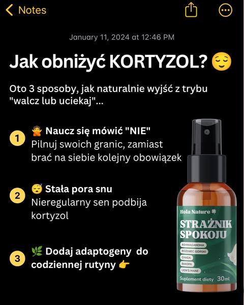 Jak obniżyć kortyzol naturalnie?