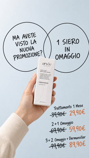 1 SIERO IN OMAGGIO