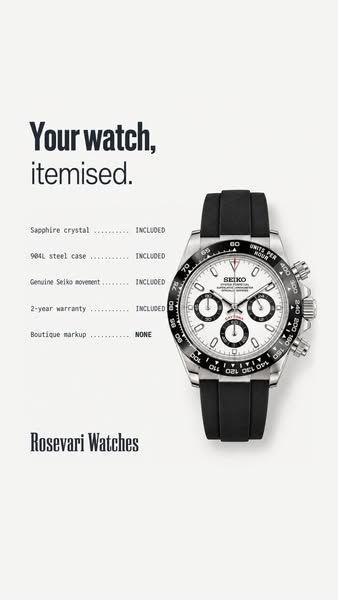 Paying for the watch. Not the name.
