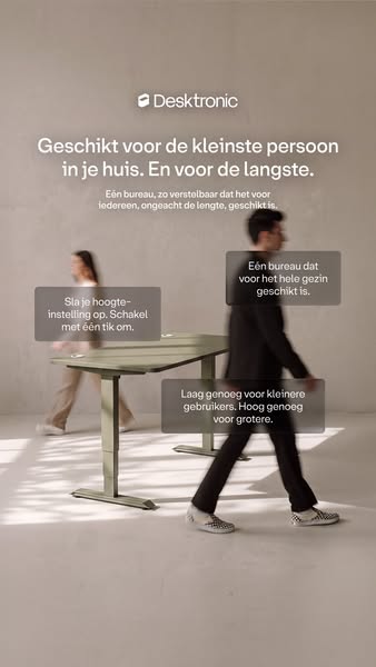 Werk niet meer op de verkeerde hoogte.