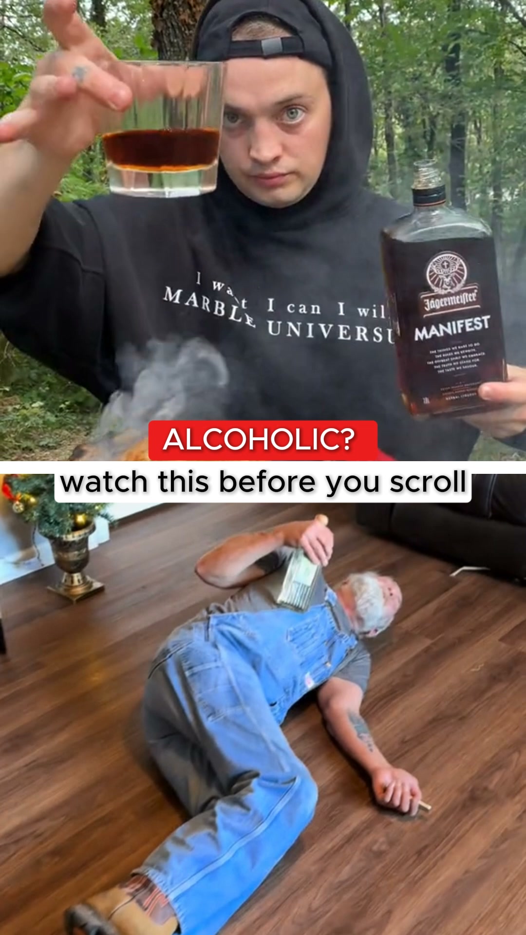 Alcohol-free in 7 days.