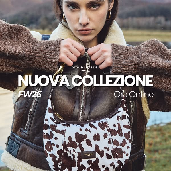 La nuova collezione Nannini Borse è online.