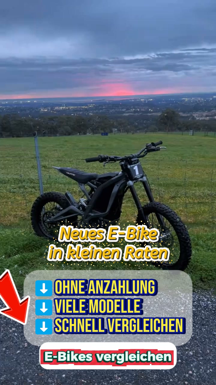 Das ultimative E-Bike | Bis zu 100 km Reichweite & Gratis Versand