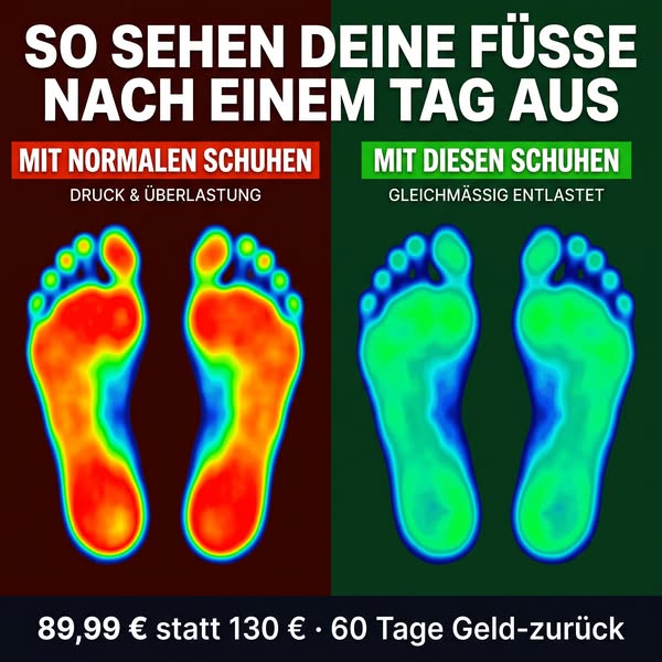 Sorgenfrei laufen, den ganzen Tag