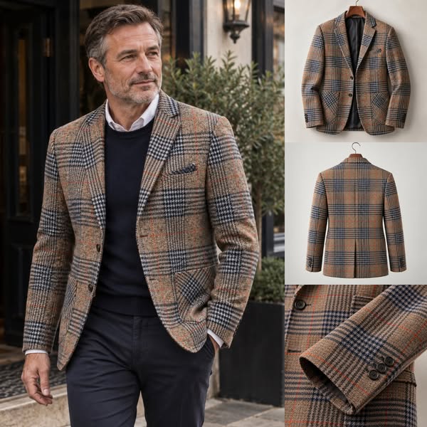 Between jumper and formal jacket