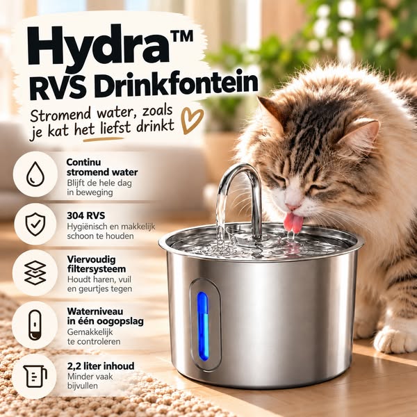 Het eigen kraantje voor je kat