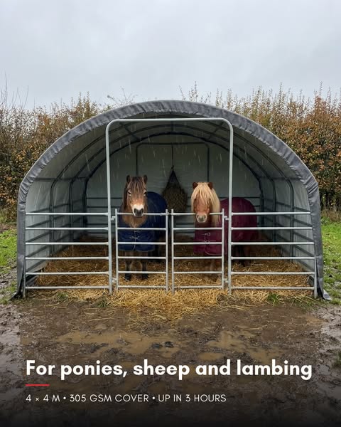 Heavy Duty Field Shelter 4m × 4m