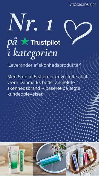 Nr. 1 på Trustpilot i 'Skønhedsprodukter'