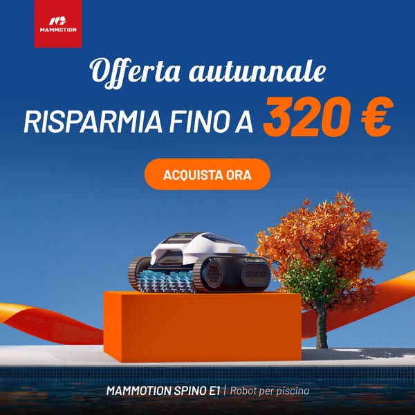 Saldi autunnali: piscina splendente