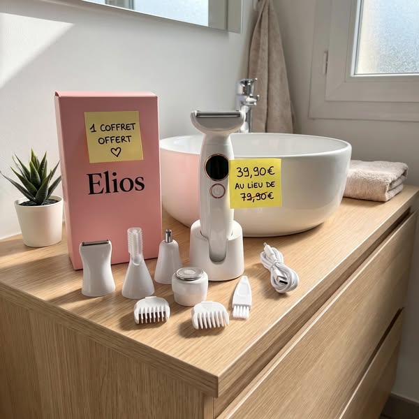 Le rasoir 5-en-1 ELIOS