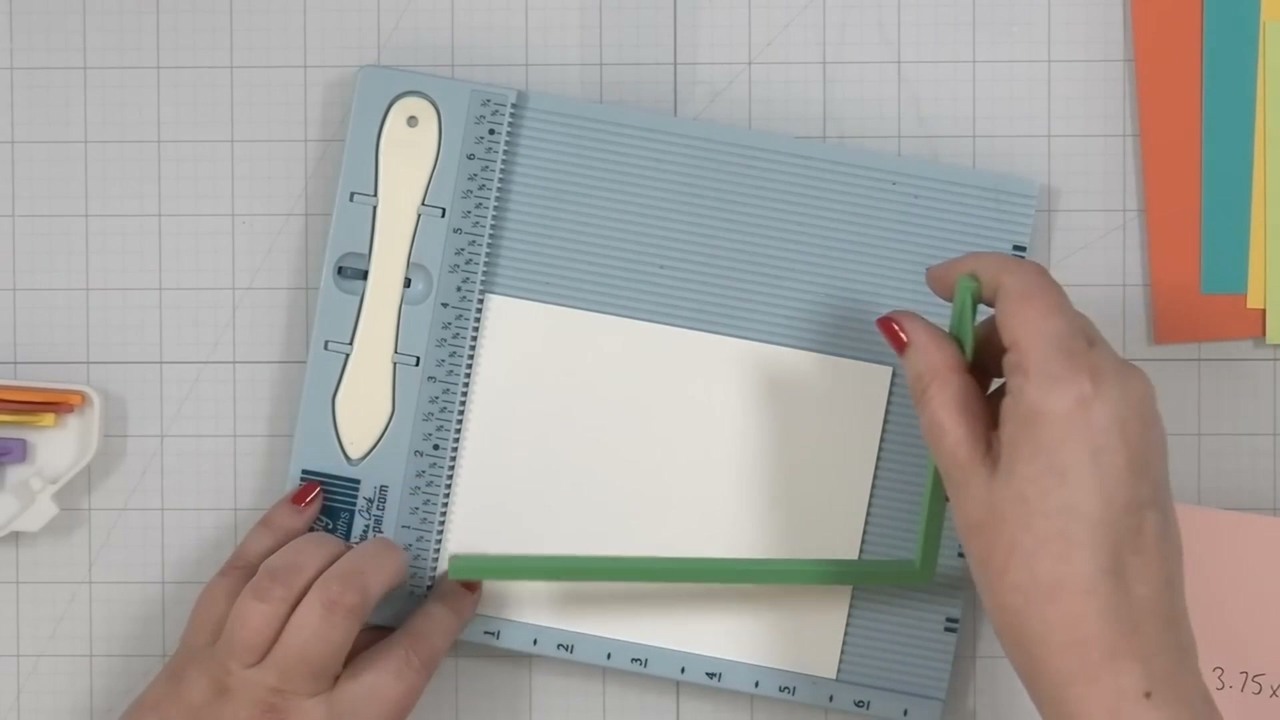 Paper Crafting Alignment Guide Set with Case, 7 PCS Precision Layering