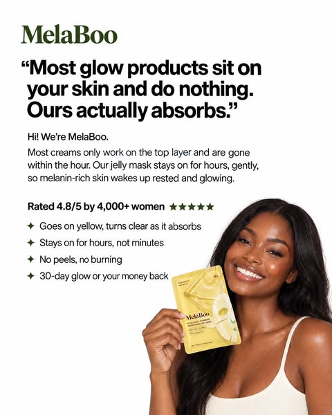 The Glow Mask That Actually Absorbs