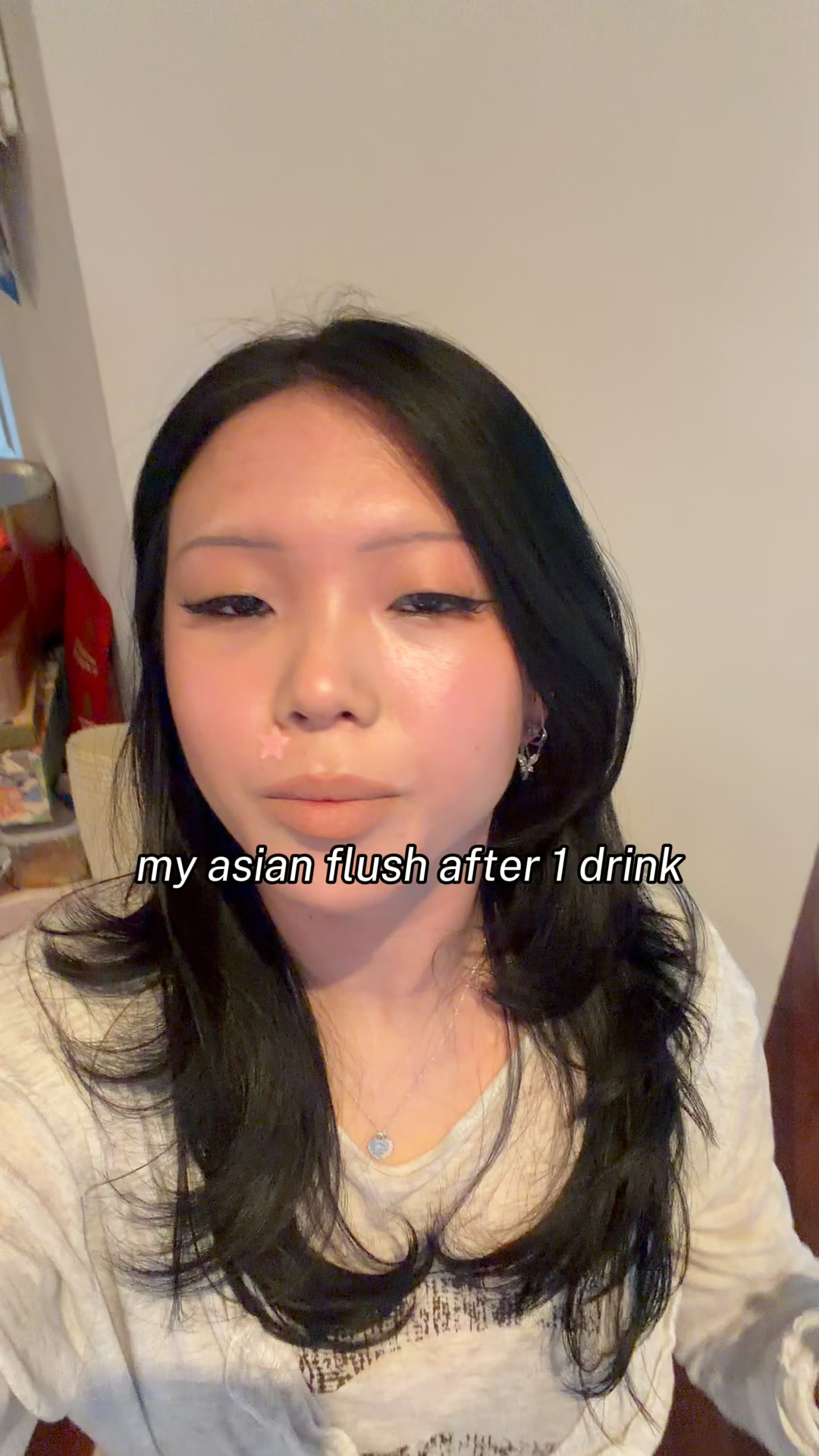 Red Face From Drinking?