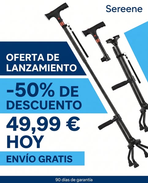 Bastón de Apoyo 5 en 1 · Hoy -50%