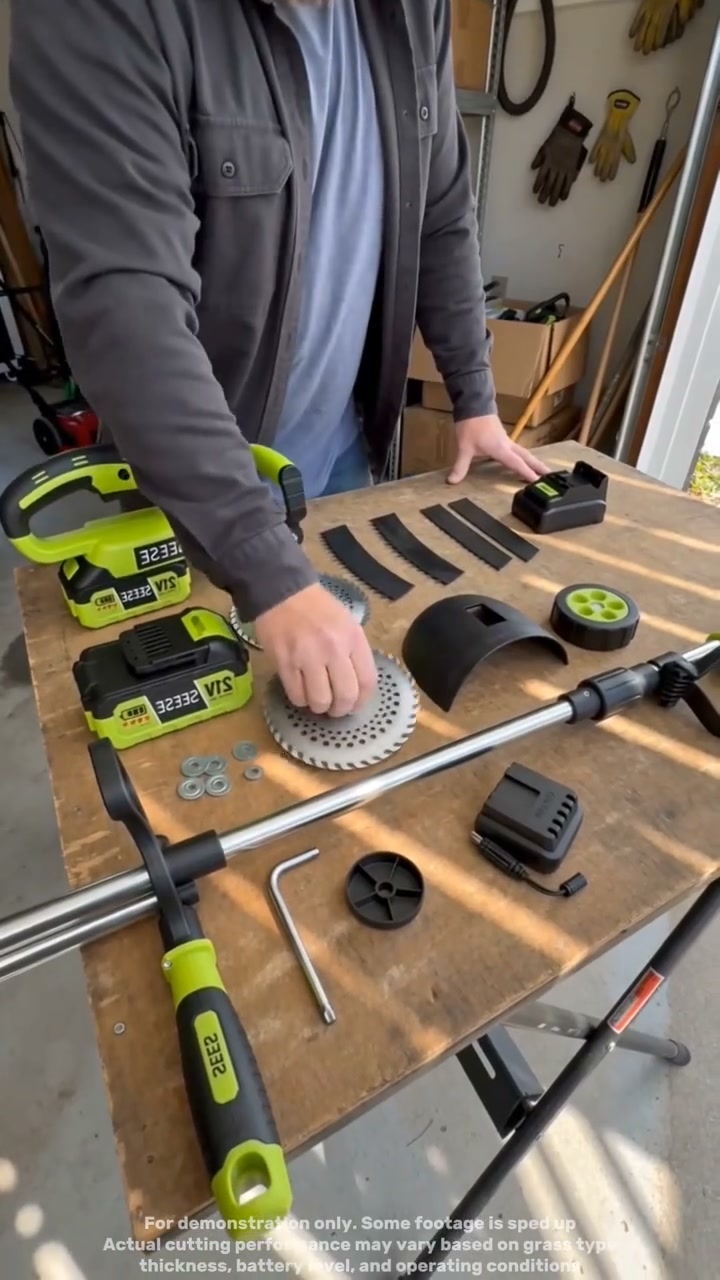 Cutting grass made easy