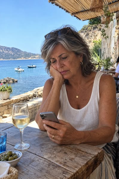 A minha nora disse que eu não aguentava a viagem. Marquei o mesmo voo sem lhe dizer nada. Tenho 71 anos.