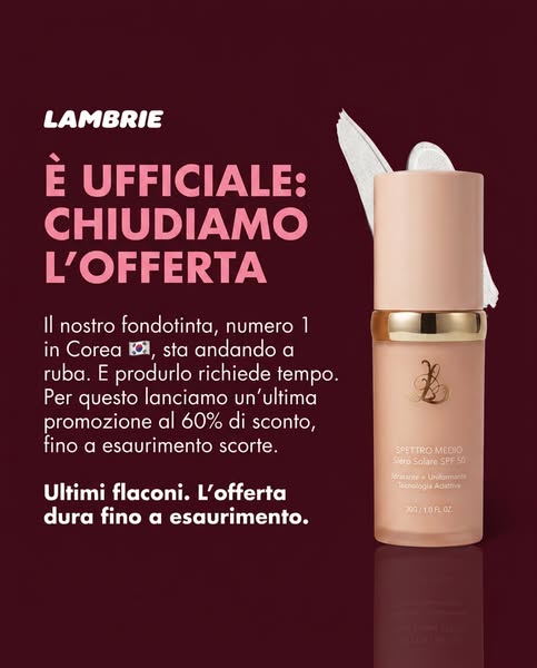 Chi ieri ha esitato, oggi sta correndo. Non aspettare.