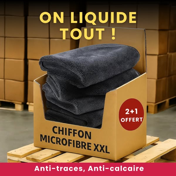 2 chiffons achetés, le 3ème est offert !