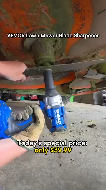 Stop Buying New Mower Blades.