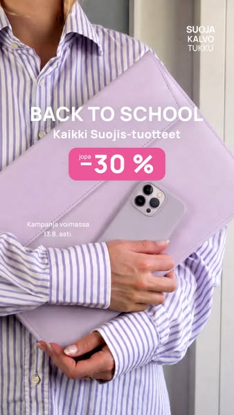 Kaikki Suojis-tuotteet jopa –30 %