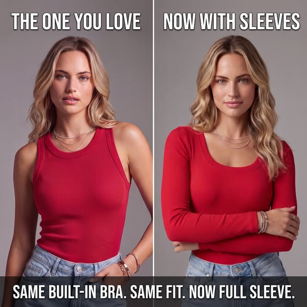 No Bra? No Problem. This Tank Has It Built In.